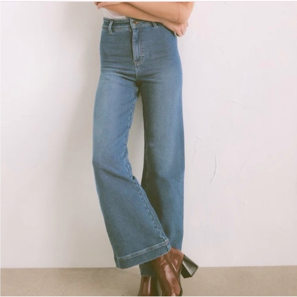 NWT Z supply premium heavyweight Rilynn Denim Vintage Indigo jeans 26